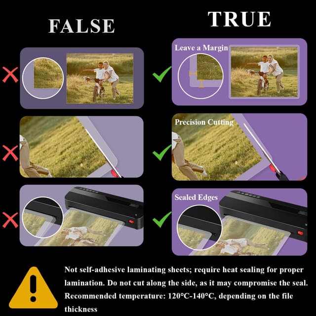 Detalle 2 de Surligneus Laminating Sheets 8.5 x 11 (200-Pack) Thermal Laminating Pouches, 3 Mil, Clear Letter-Sized