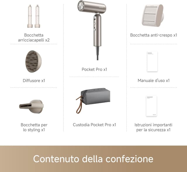 Thumbnail 6 de DREAME Pocket Pro asciugacapelli 300 g