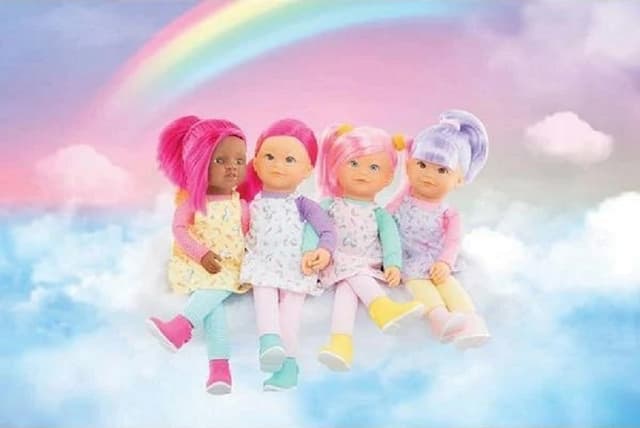 Detalle de Corolle Mes Rainbow Dolls Célena, poupée Célena 40 cm (dès 3 ans)