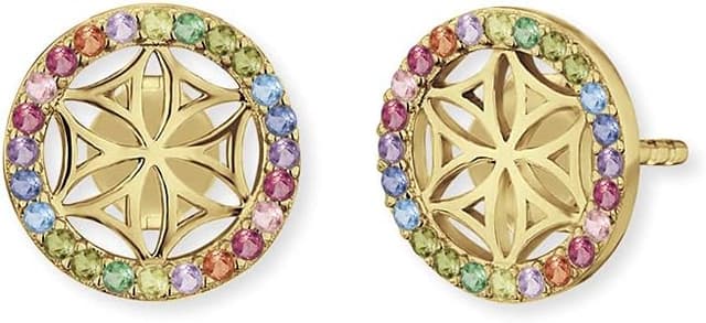 Thumbnail 4 de Engelsrufer Ohrstecker Lebensblume Steckverschluss