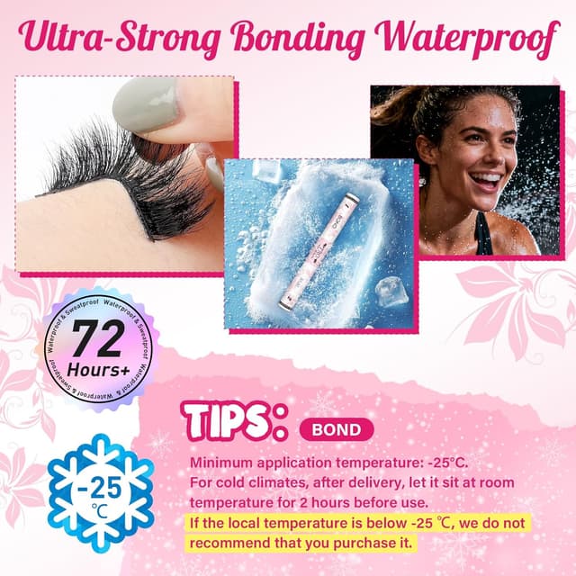 Detalle de PROLASHBEAUTY Lash Cluster Glue (Clear Bond & Clear Seal) 10ml