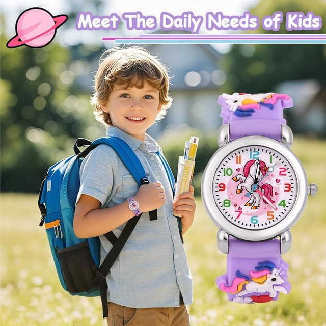 Thumbnail 4 de OFFCUP Montre Enfant silicone 3D 3–11 ans