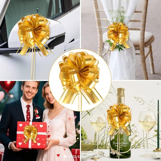 Thumbnail 6 de TayBong 20 Stück Geschenkschleife 16cm 🎀