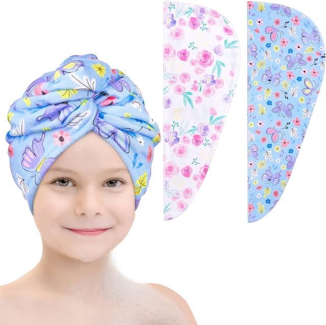 Imagen de Basumee Microfiber Hair Towel Wrap 23.9 in en OfertitasTOP