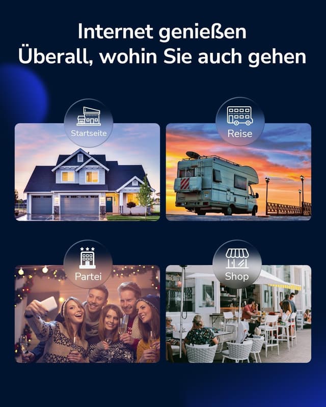 Thumbnail 5 de Cudy LT400 N300 4G LTE Router 150 Mbit/s