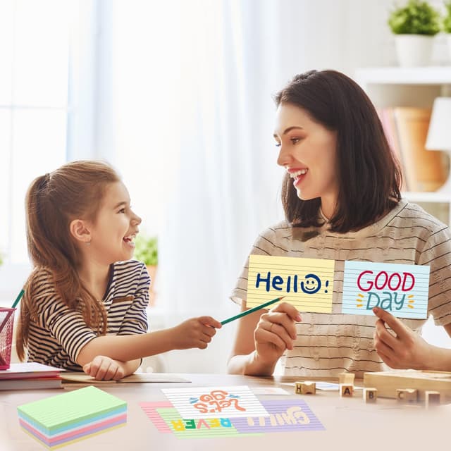 Thumbnail 3 de 300Pcs Flash Cards 3x5