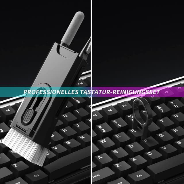 Thumbnail 6 de 8‑in‑1 Tastatur-Reinigungsset mit Kappenzieher 🧽