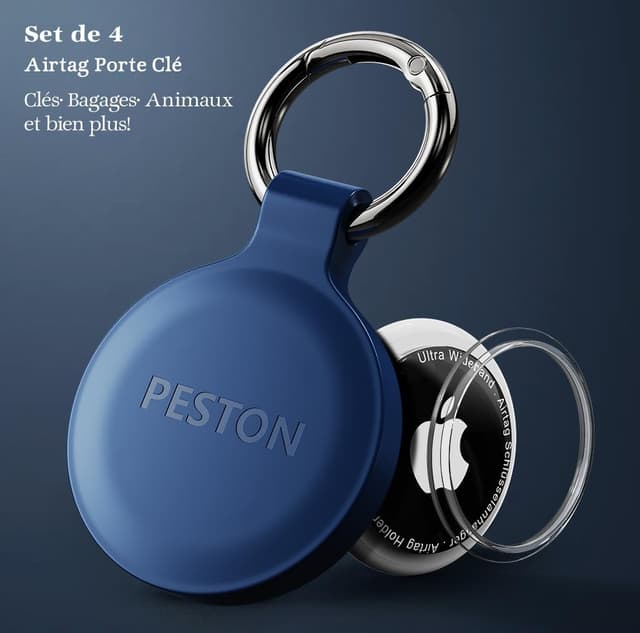 Thumbnail 5 de PESTON Étui AirTag lot de 4 🔑