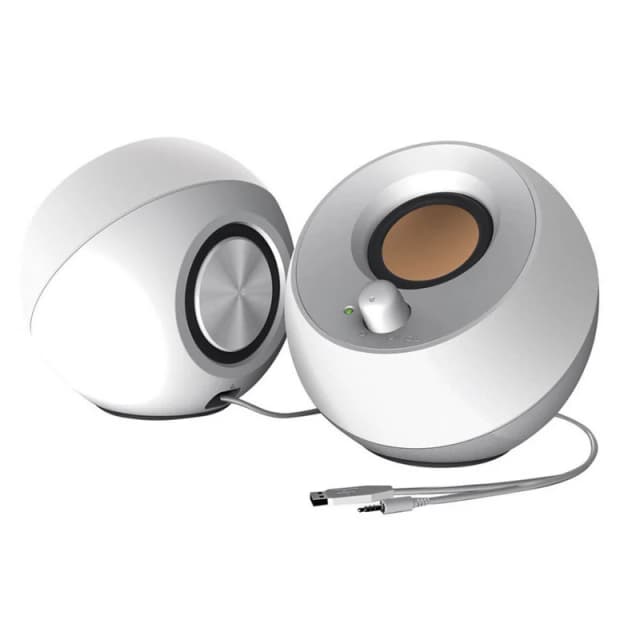 Thumbnail 1 de Creative Pebble 2.0 Altavoces estéreo USB blancos