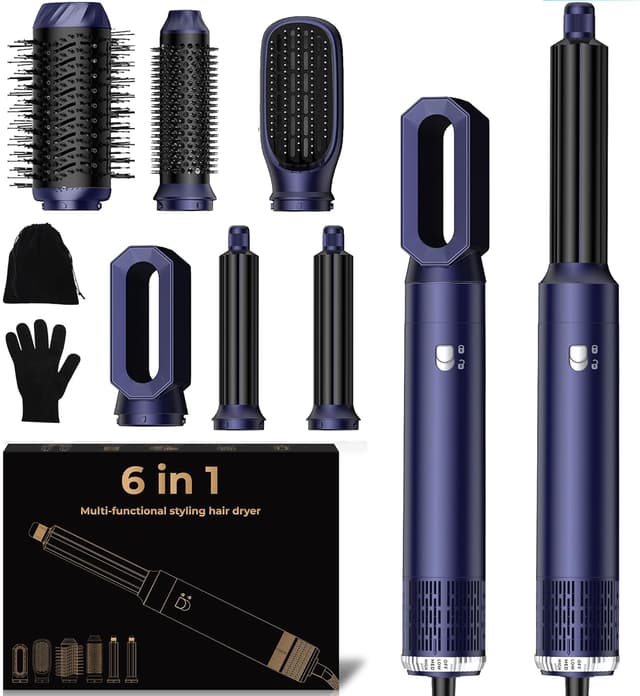 Detalle de UKLISS Seche Cheveux 6 en 1 Brushing