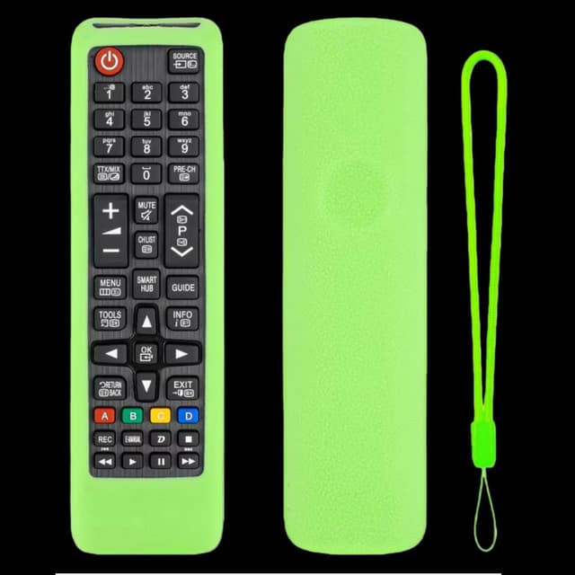 Detalle de Protective Silicone Remote Cover for Samsung TV Remotes (AA59-00741A / AA59-00786A etc.)