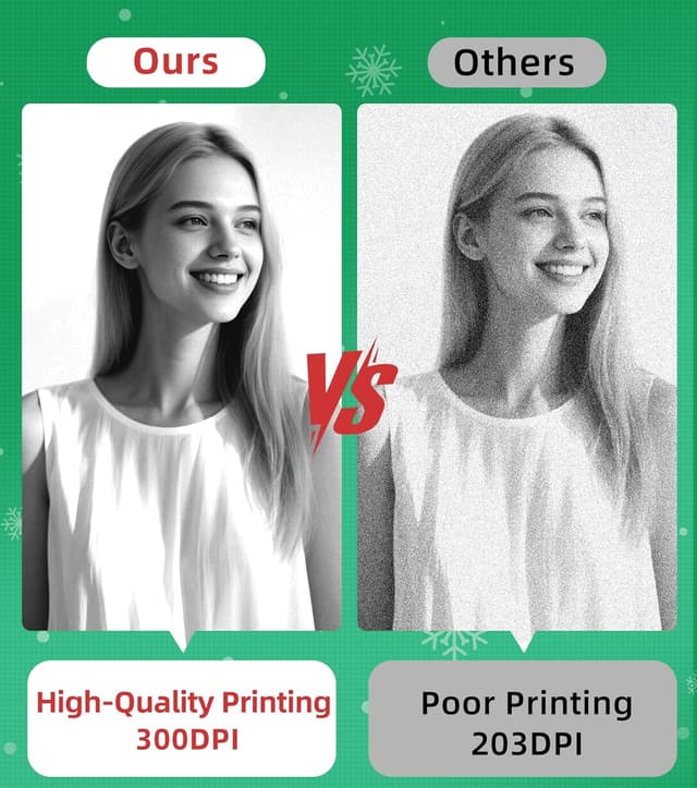 Detalle 2 de ORGBRO X3 Mini Bluetooth Sticker Printer