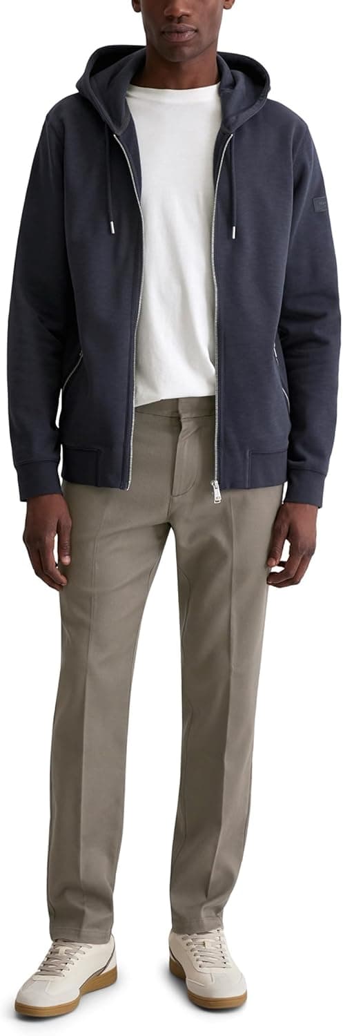 Detalle de Marc O’Polo Herren 620401557056 Sweatshirt (1er Pack) – bequemer Pullover für den Alltag