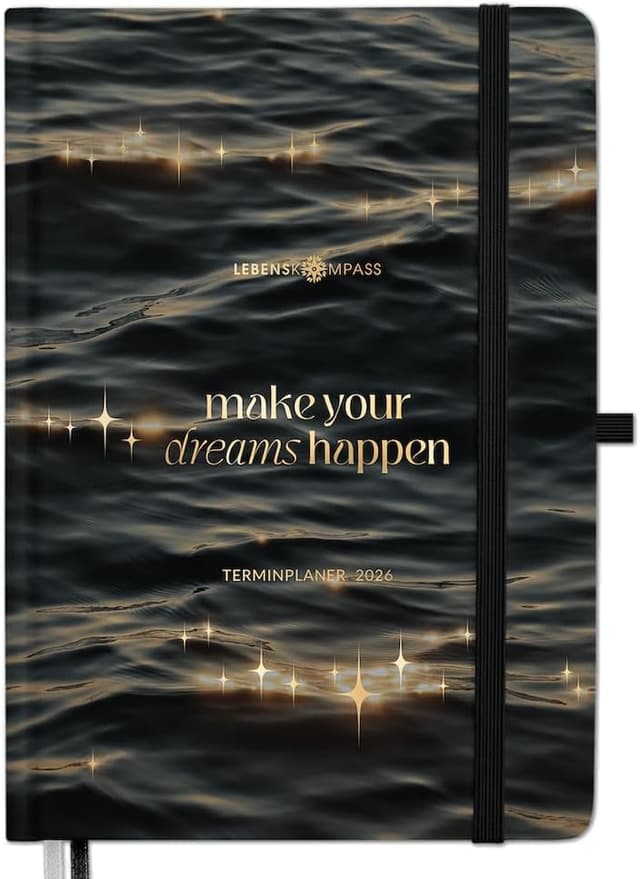 Detalle de A5 Lebenskompass Kalender 2026 Terminkalender