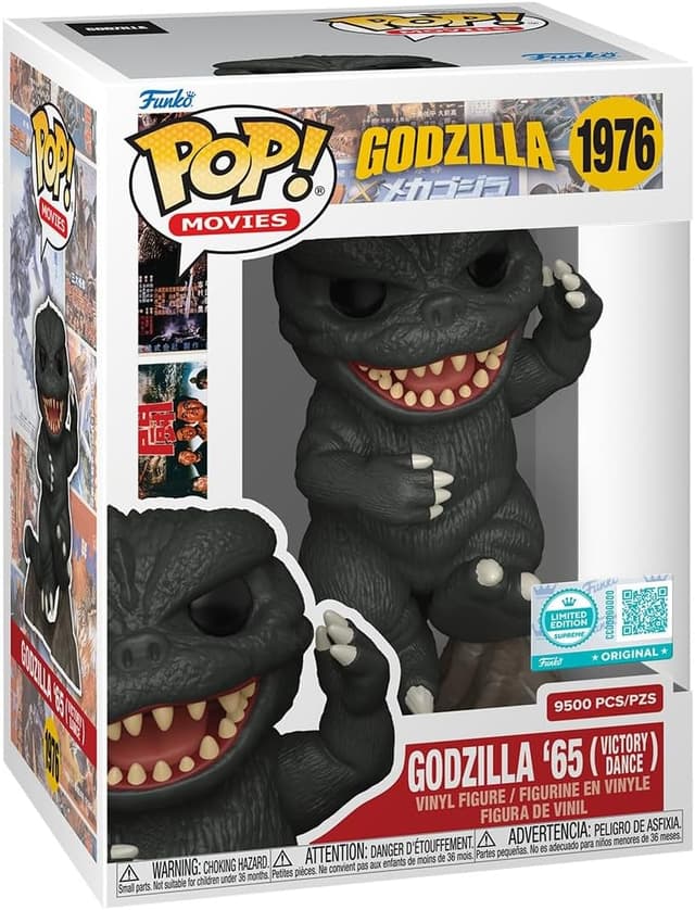 Detalle de Funko POP! Supreme Limited Edition Godzilla – Victory Dance / Invasion of Astro Monster (1965) – Figura in vinile da collezione