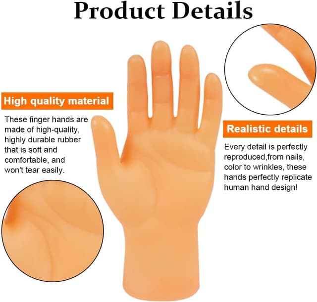 Thumbnail 2 de Aolso Marionnettes à Doigts 12 pièces