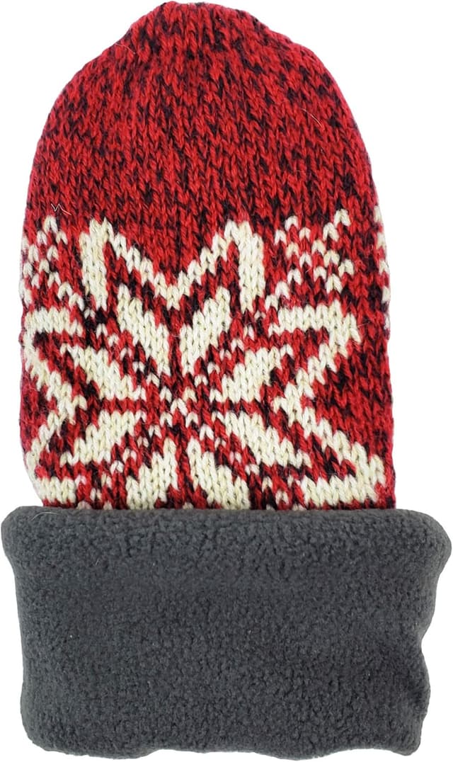 Thumbnail 3 de BRUCERIVER Schneeflocke Strickhandschuhe Damen