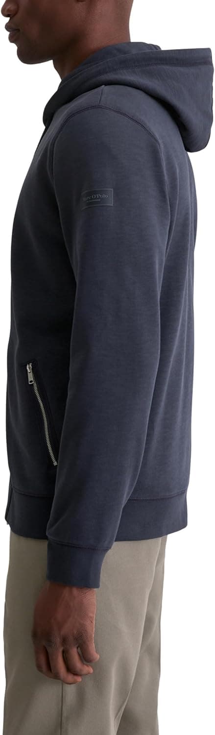 Detalle 2 de Marc O’Polo Herren 620401557056 Sweatshirt (1er Pack) – bequemer Pullover für den Alltag