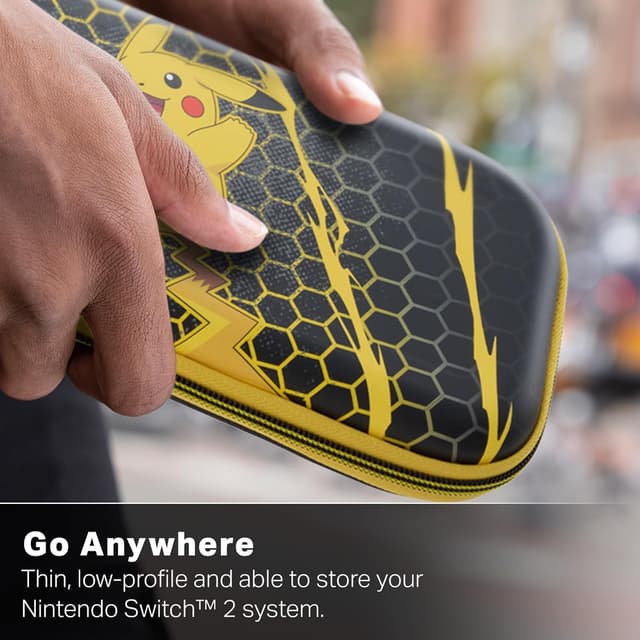 Thumbnail 2 de PowerA Boîtier Fin Nintendo Switch 2 Pikachu 10 cartes