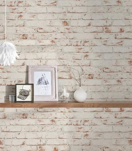 Thumbnail 10 de A.S. Création Papel Pintado Piedra Rojo/Marrón/Beige 🪨