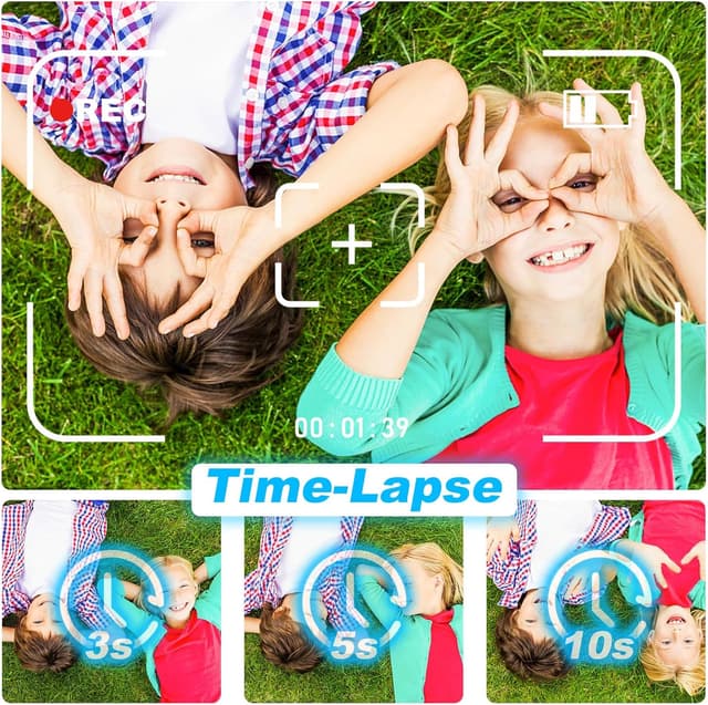 Thumbnail 5 de Uleway Macchina fotografica istantanea 1080P per bambini