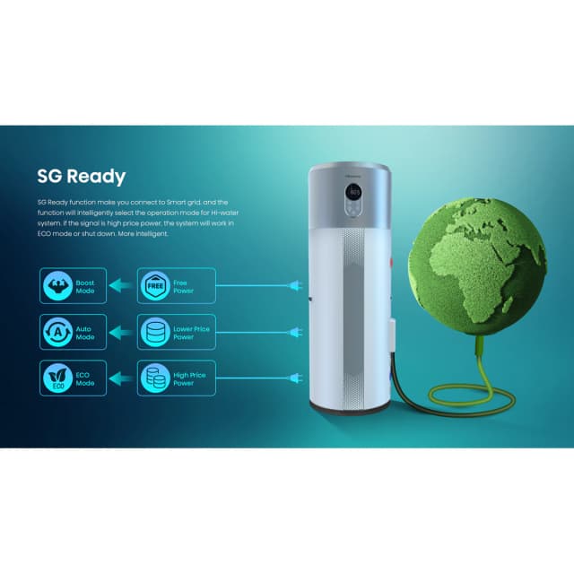 Thumbnail 3 de Hisense HI-WATER 250L R290 termo 250 L con WiFi