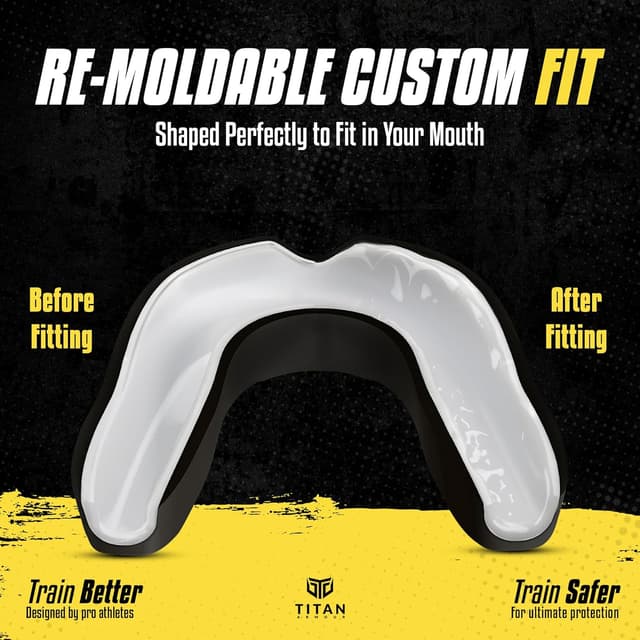 Detalle 1 de Titan Armour Gum Shield Dual-Layer 1-year