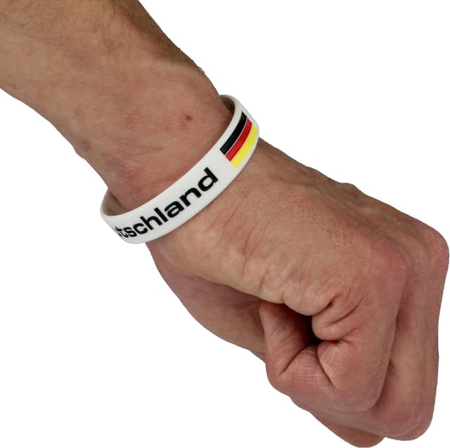 Detalle de Country flag silicone bracelet 202 mm