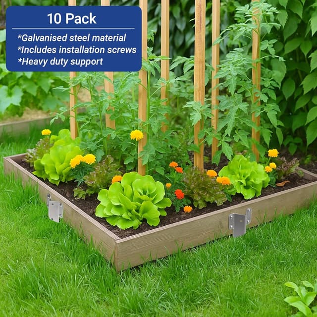 Detalle de Xyxu Small Railway Sleeper Brackets 10 pack