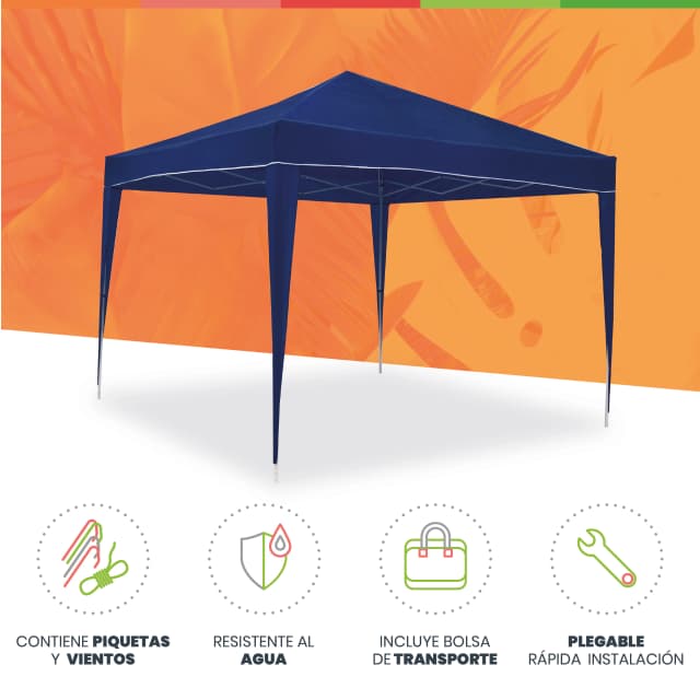 Detalle 2 de Olsson and Brothers Carpa Classic Wasabi 3x3 m