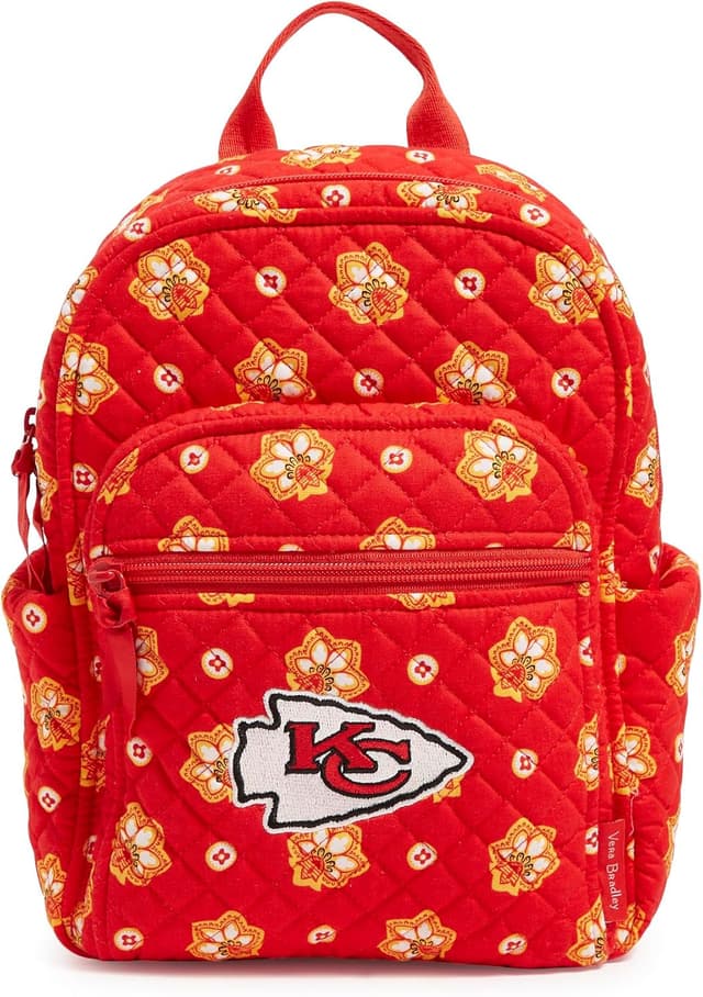 Thumbnail 6 de Vera Bradley Women’s Cotton NFL Small Backpack (Dallascowboys/On-Blue Graybandana)