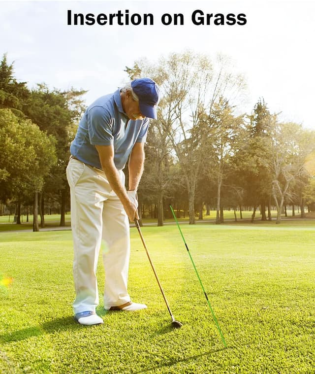 Detalle de Rhino Valley Golf Alignment Sticks (Collapsible) – alignment and posture trainer with clear tube case