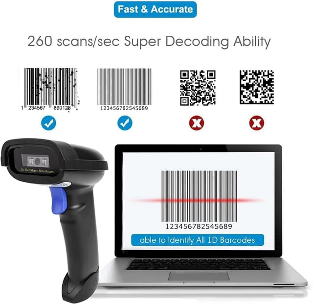 Thumbnail 2 de NETUM NT-1228BC 1D Bluetooth barcode scanner