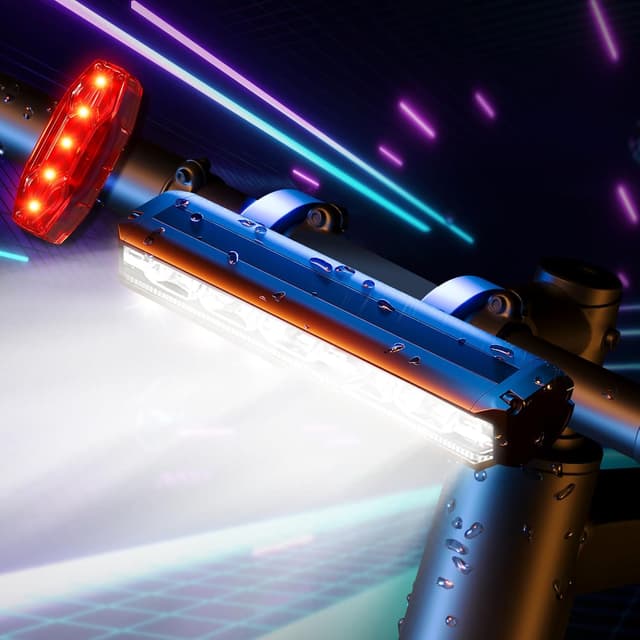 Imagen de IPSXP Super alto Lumens Luce Bicicletta IPX5 en OfertitasTOP