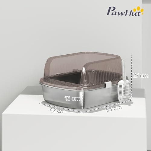 Thumbnail 6 de PawHut Arenero Cubierto para Gatos Extra Grande 🐾