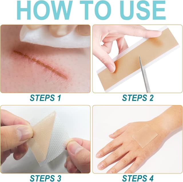 Thumbnail 5 de Silikon-Narbenband Rolle 3,8 m