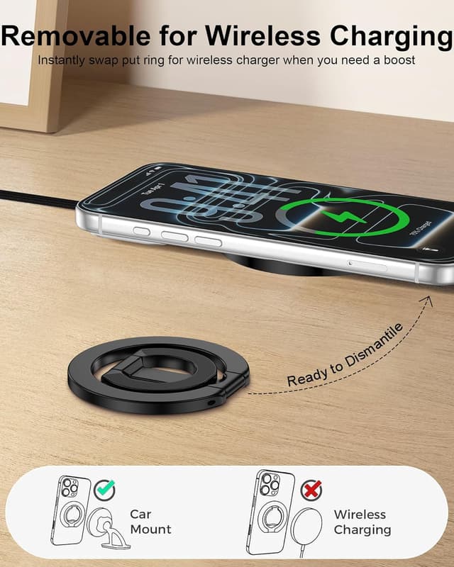 Detalle 2 de MagSafe Phone Grip Holder 2-in-1