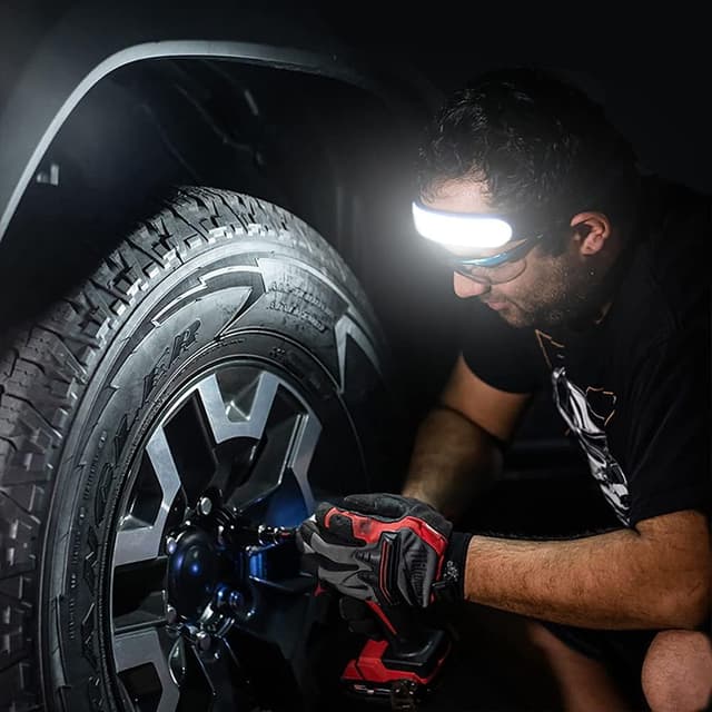 Thumbnail 6 de LETOUR Rechargeable Head Torch (5000mAh) with Ultra-Wide 230° Light and Adjustable COB Beam