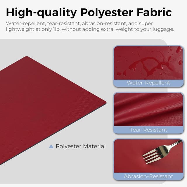 Thumbnail 6 de Fmeida borsone da viaggio grande 65 litri con scomparto scarpe e tracolla, unisex