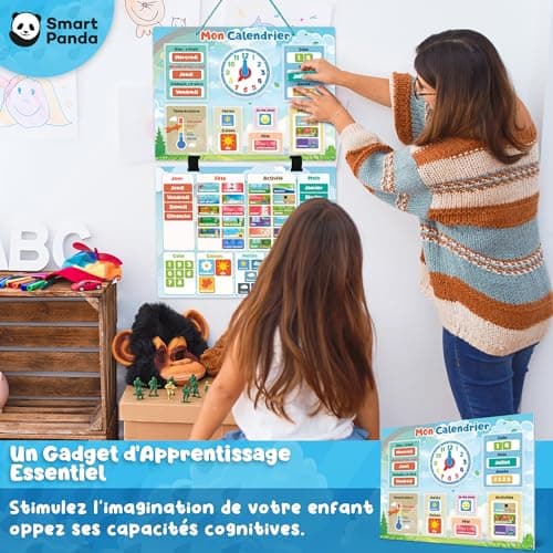 Thumbnail 4 de SmartPanda Mon Premier Calendrier magnétique 30x40cm 🧩
