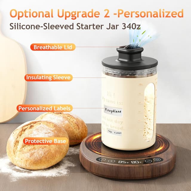 Thumbnail 6 de Pakusane SourKeeper 6.5inch Sourdough Warmer 🍞