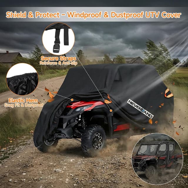 Thumbnail 5 de NEVERLAND UTV Cover 154" Heavy Duty 🌧