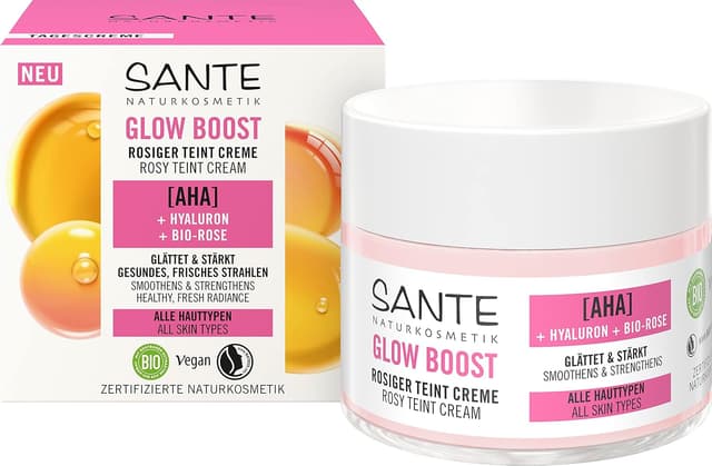 Detalle de SANTE Glow Boost Rosiger Teint Creme 50 ml