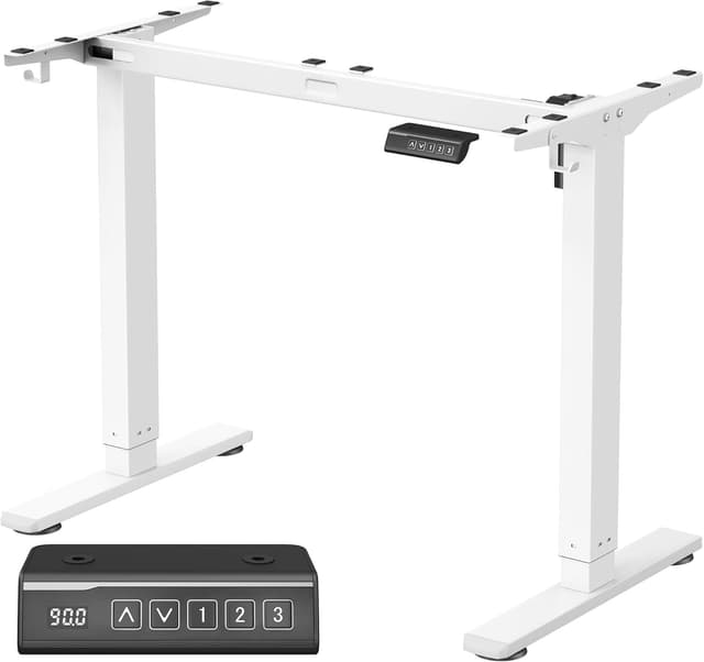 Detalle de VASAGLE LSD021W01V2 Scrivania regolabile elettrica 72–120 cm