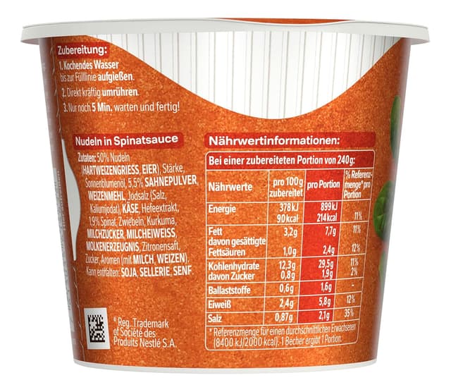 Thumbnail 1 de MAGGI 5 Minuten Terrine Instant-Bandnudeln 8x50 g 🍜