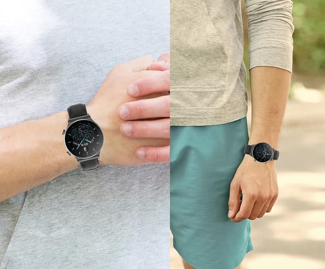 Thumbnail 6 de GIOPUEY Leather Strap for Amazfit Bip 6 22mm