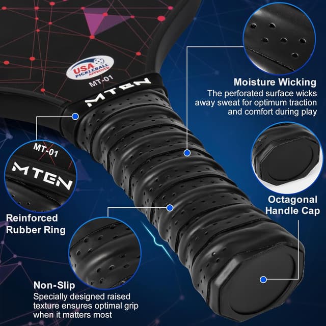 Thumbnail 3 de Pickleball paddles set 7.8 oz