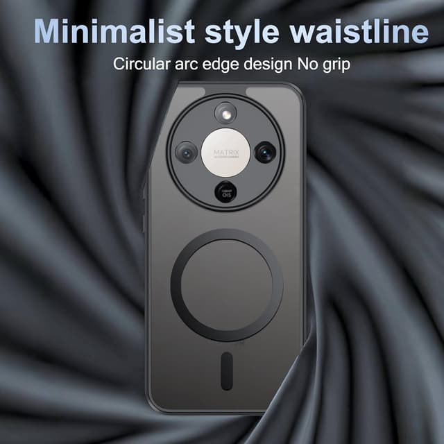 Detalle de FDHYFGDY Magnetische Schutzhülle für Honor Magic 8 Lite – ultradünnes PC-Case mit rutschfestem Silikon