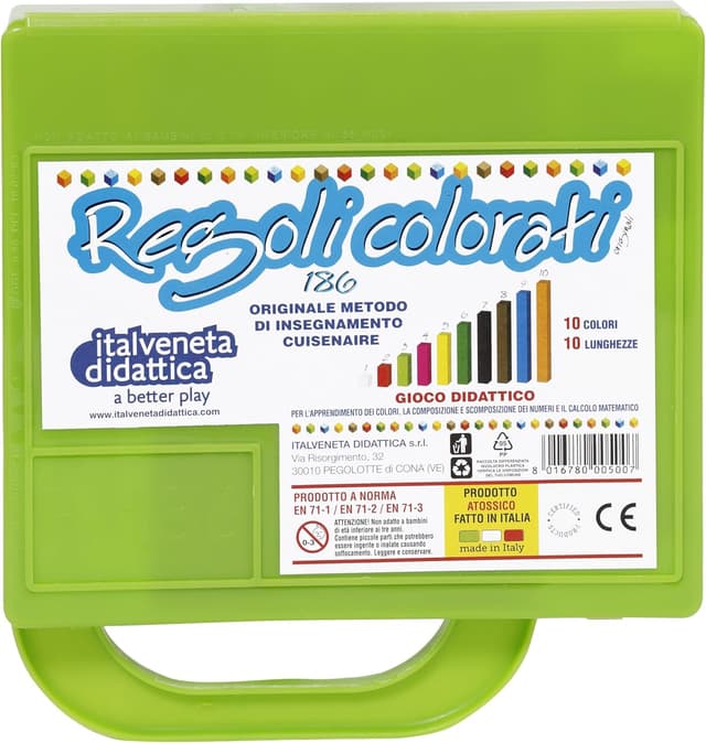 Imagen de Italveneta Didattica Cuisenaire 186 regoli 🧮 en OfertitasTOP