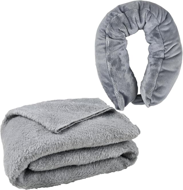 Detalle de lomitech 2-in-1 Reisedecke Blau